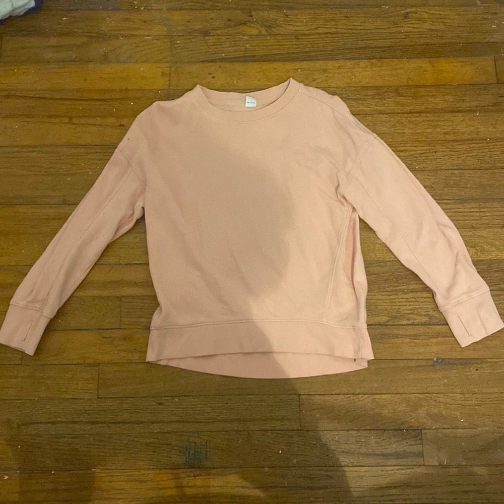 coral oversized shirt
